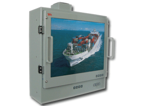 RUGGED MARINE LCD WORKSTATION TEMWSDE20.1