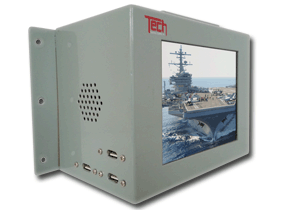RUGGED MILITARY LCD WORKSTATION TE6.5BLVWS